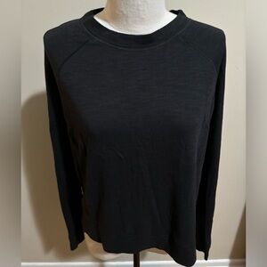 Lulu black sweatshirt.